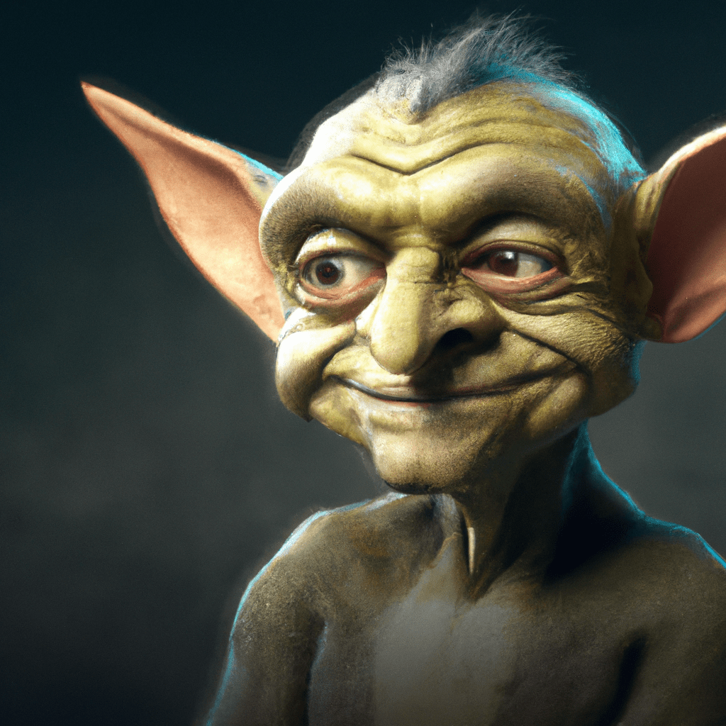 devious goblin, goblin you can't trust, realistic, photo, high resolution, trending in artstation